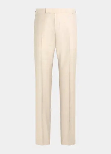 Pantalon de costume beige