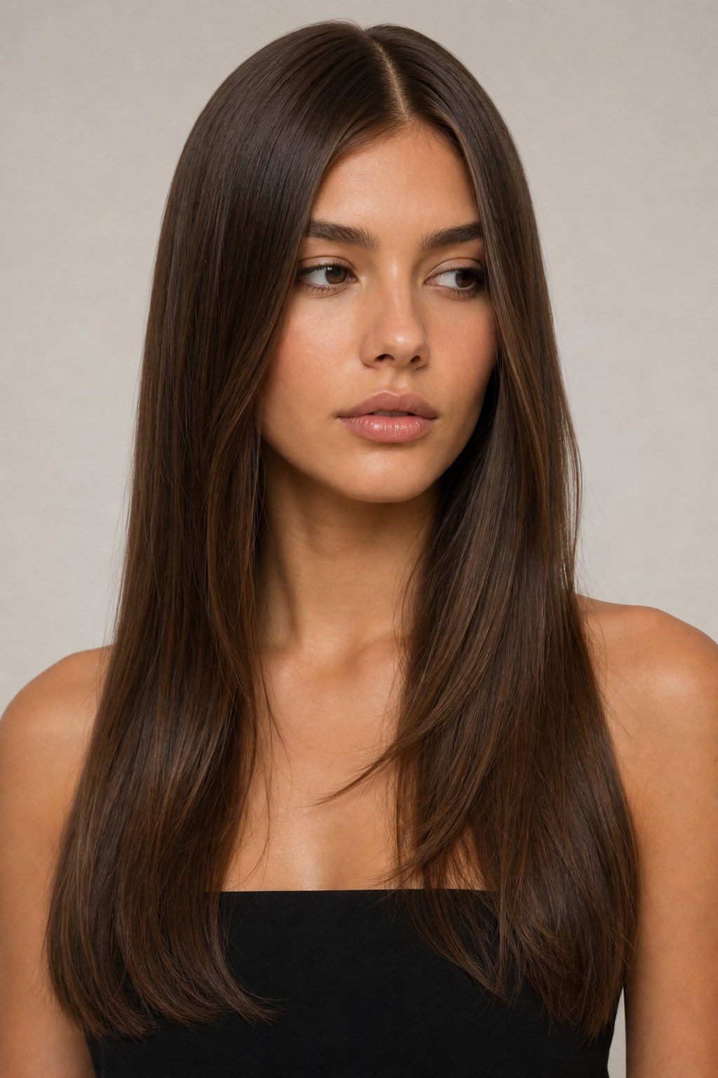 Long lisse